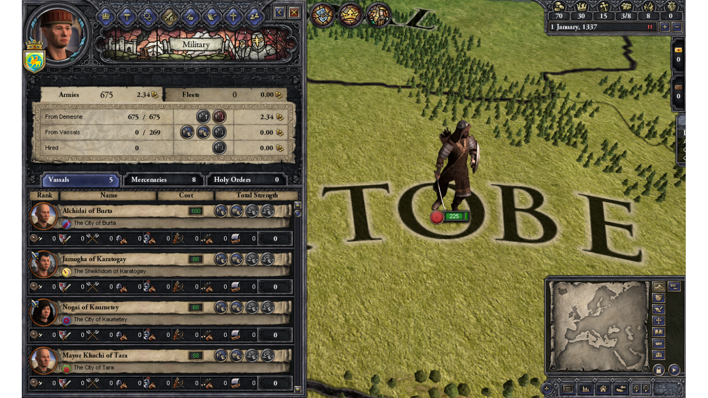 Crusader Kings II: Mongol Faces