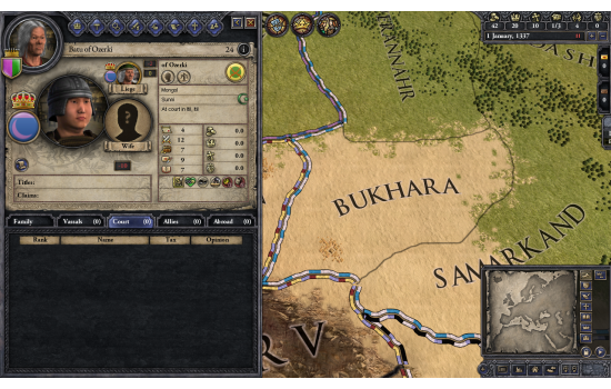 Crusader Kings II: Mongol Faces