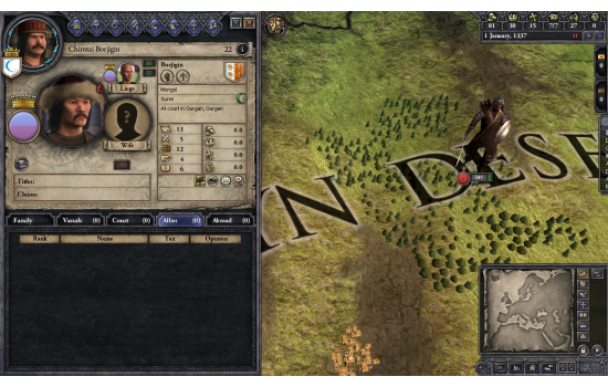 Crusader Kings II: Mongol Faces