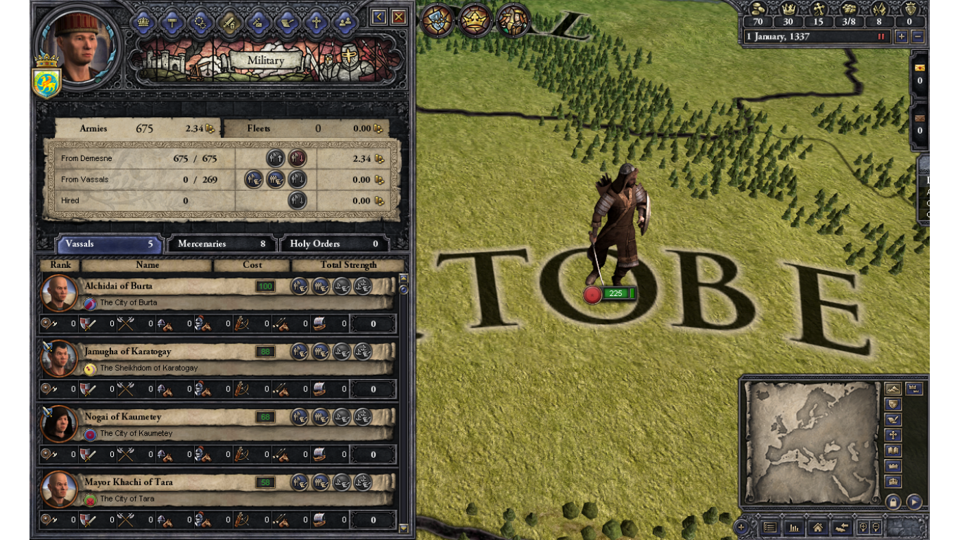 Crusader Kings II: Mongol Faces