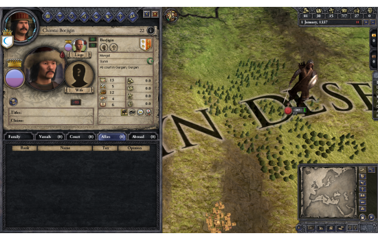 Crusader Kings II: Mongol Faces