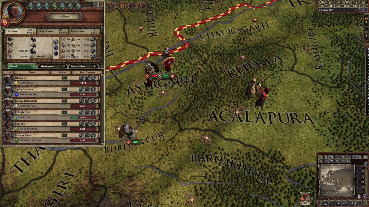 Crusader Kings II: Rajas of India