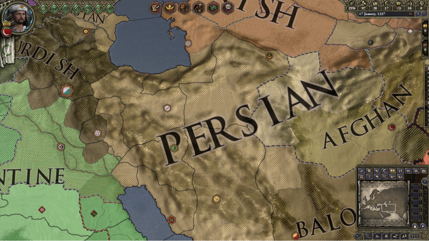 Crusader Kings II: Persian Portraits