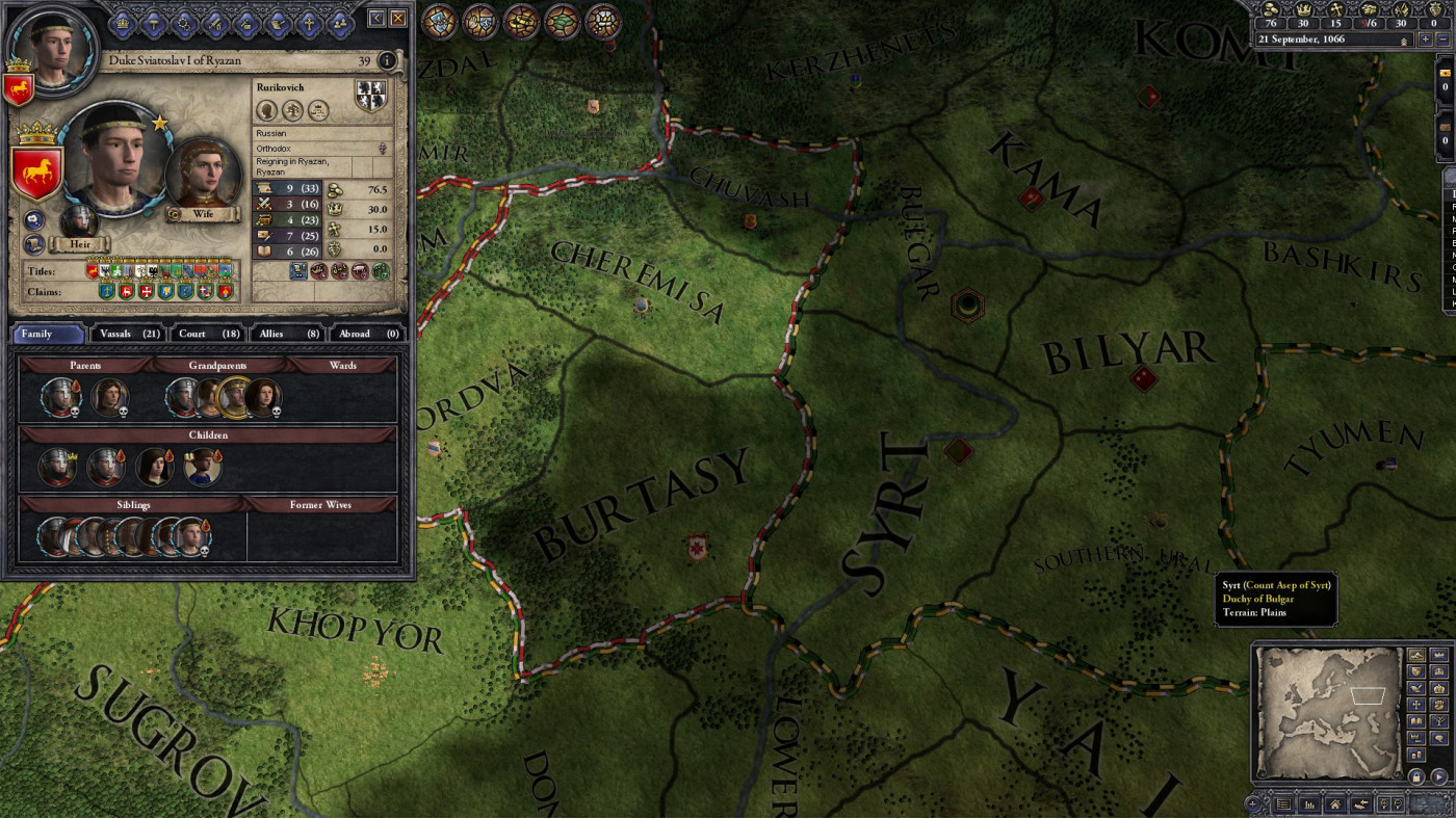 Crusader Kings II: Russian Portraits