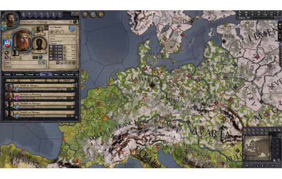 Crusader Kings II: Dynasty Shields Charlemagne