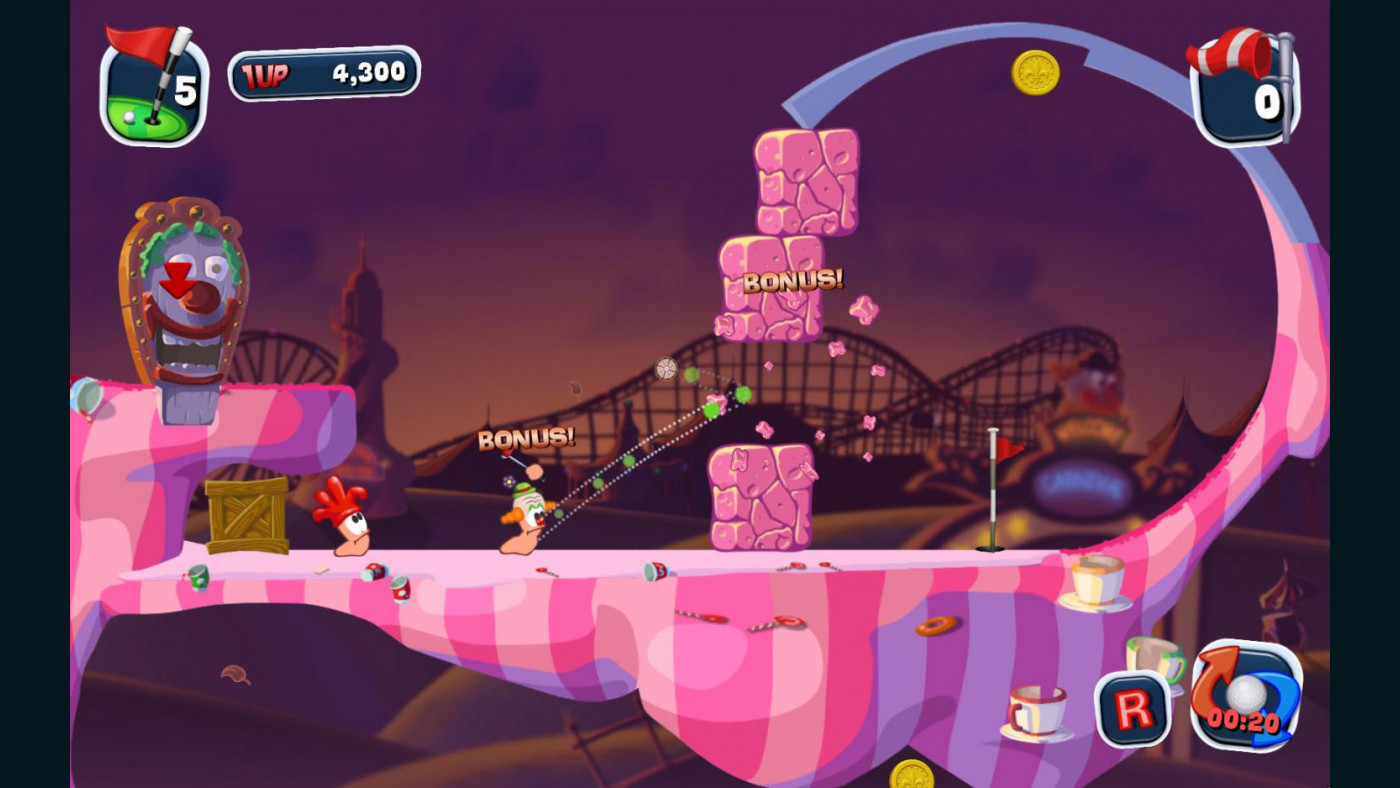 Worms Crazy Golf