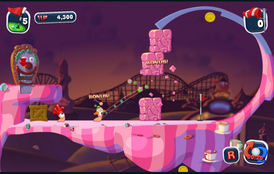 Worms Crazy Golf