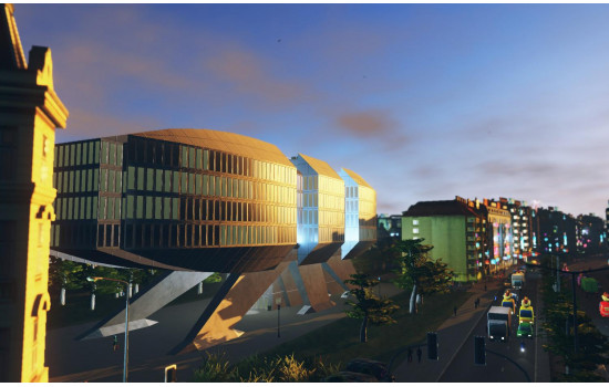 Cities: Skylines - Content Creator Pack: High-Tech Buildings
