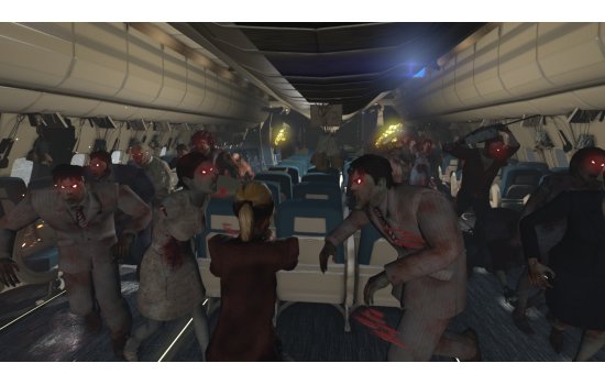 Zombies on a Plane