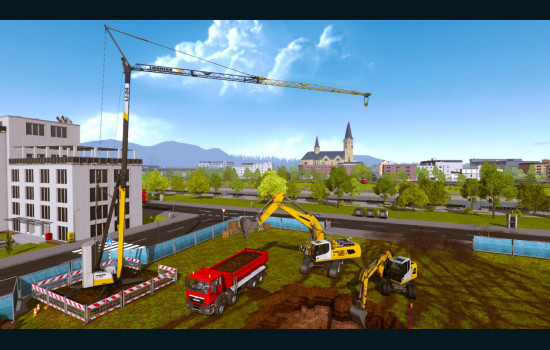 Construction Simulator 2015: Liebherr A 918