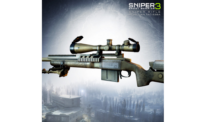 Sniper Ghost Warrior 3 - Sniper Rifle McMillan TAC-338A Sniper Ghost Warrior 3 - Sniper Rifle McMillan TAC-338A