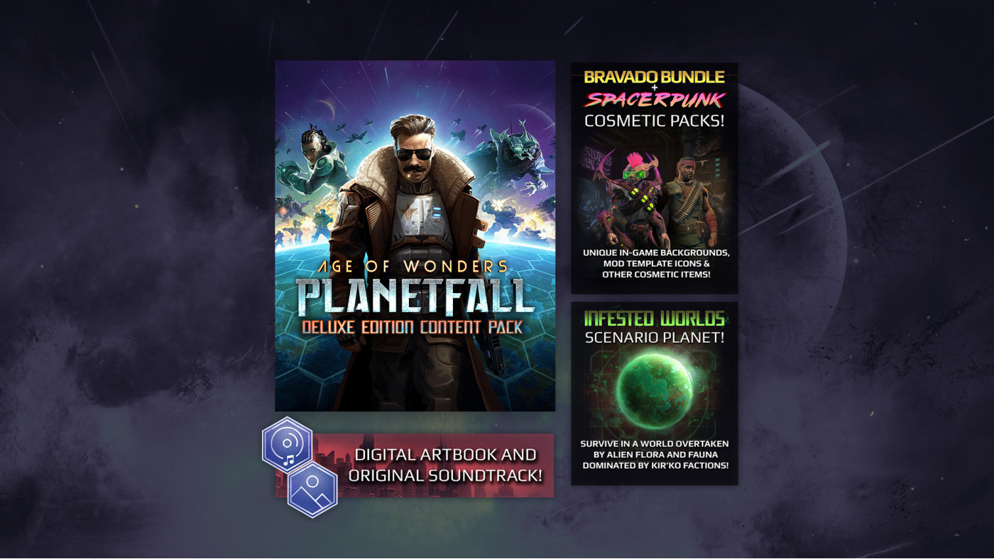 Age of Wonders: Planetfall Deluxe Edition Content