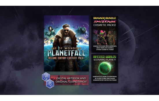 Age of Wonders: Planetfall Deluxe Edition Content