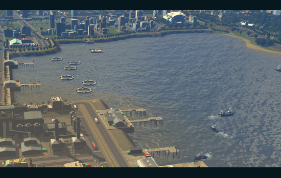 Cities: Skylines - Sunset Harbor