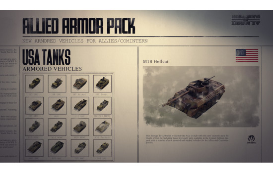 Hearts of Iron IV: Allied Armor Pack