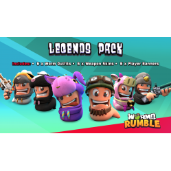 Worms Rumble - Legends Pack