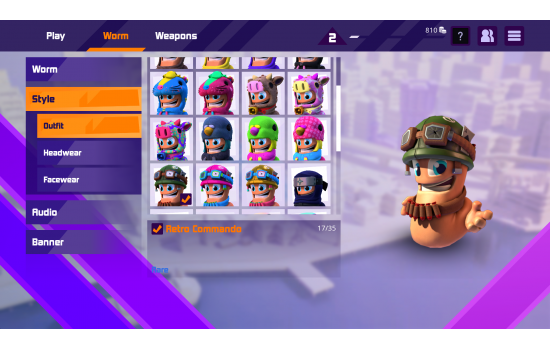 Worms Rumble - Legends Pack