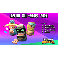 Worms Rumble - Action All-Stars Pack