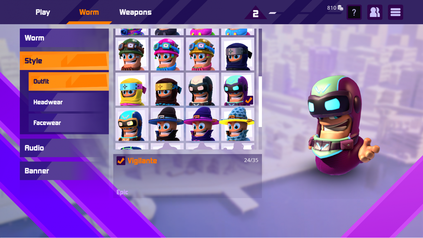 Worms Rumble - Action All-Stars Pack