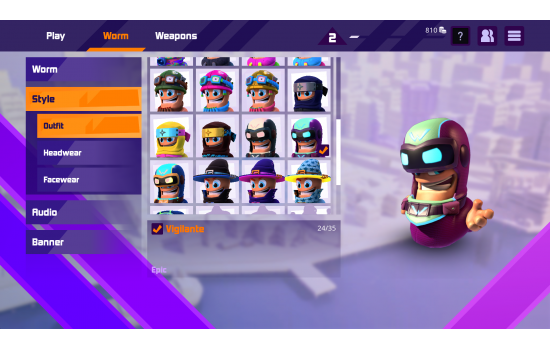 Worms Rumble - Action All-Stars Pack