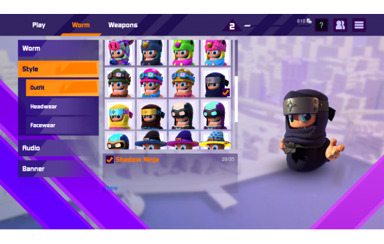 Worms Rumble - Action All-Stars Pack