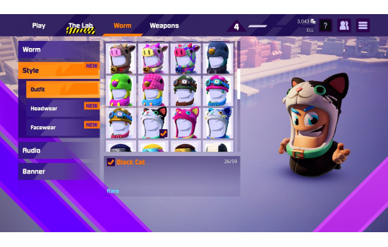 Worms Rumble - Cats & Dogs Double Pack