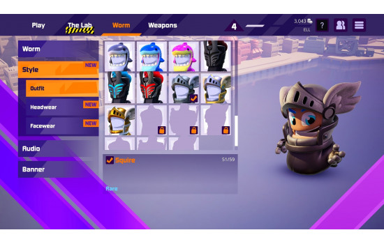 Worms Rumble - Honor & Death Pack