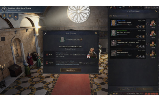 Crusader Kings III: Royal Court