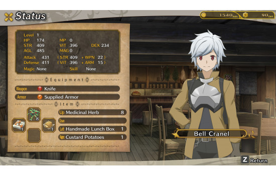 Is It Wrong to Try to Pick Up Girls in a Dungeon? Infinite Combate
