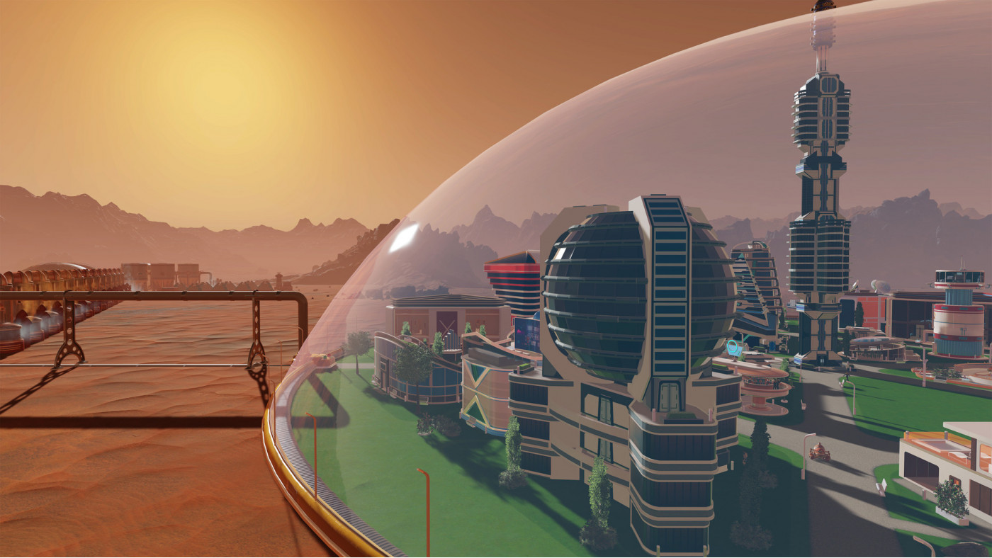 Surviving Mars: Future Contemporary Cosmetic Pack