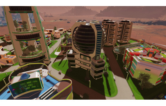 Surviving Mars: Future Contemporary Cosmetic Pack