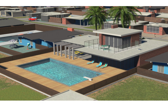 Cities: Skylines - Content Creator Pack: Mid-Century Modern