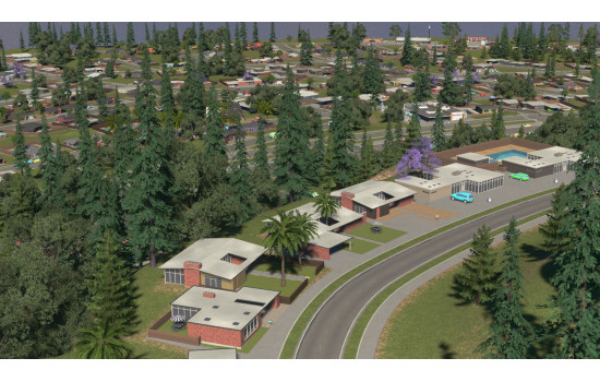 Cities: Skylines - Content Creator Pack: Mid-Century Modern