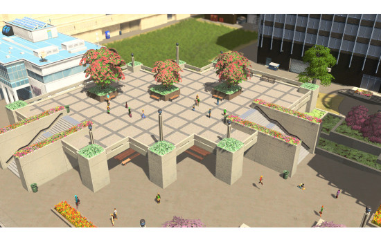 Cities: Skylines - Financial Districts