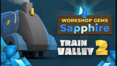 Train Valley 2: Workshop Gems - Sapphire