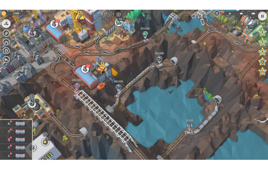 Train Valley 2: Workshop Gems - Sapphire