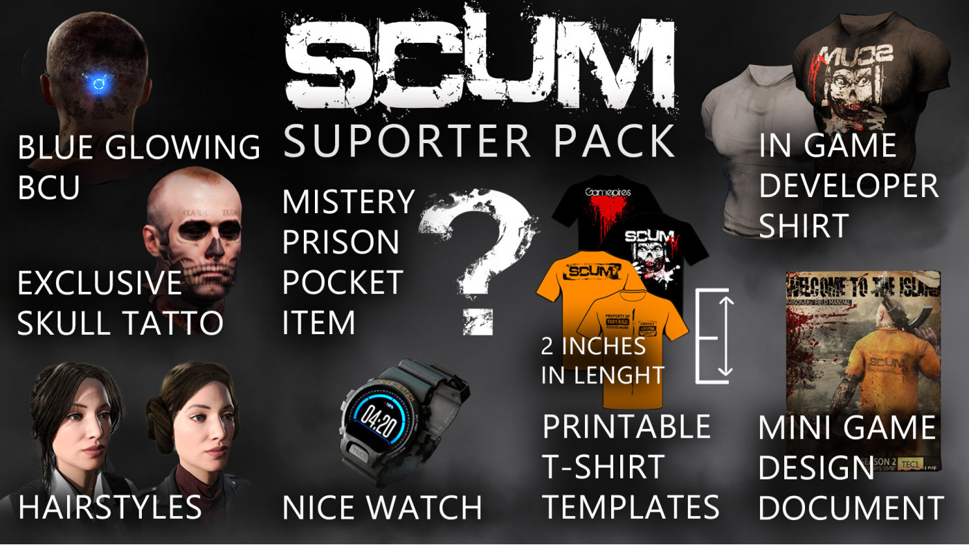 SCUM Supporter Pack