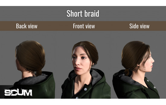 SCUM Female Hair Pack
