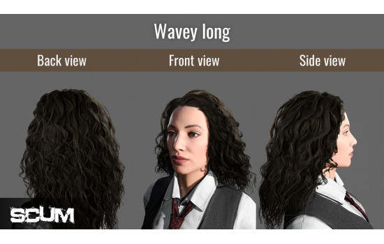 SCUM Female Hair Pack