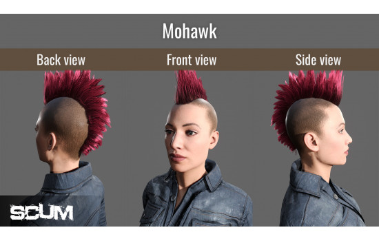 SCUM Female Hair Pack