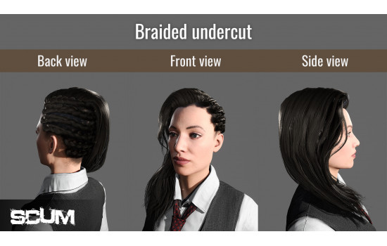 SCUM Female Hair Pack