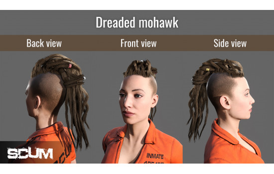 SCUM Female Hair Pack