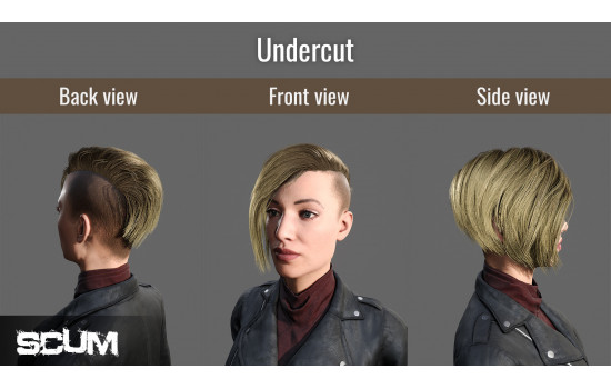 SCUM Female Hair Pack