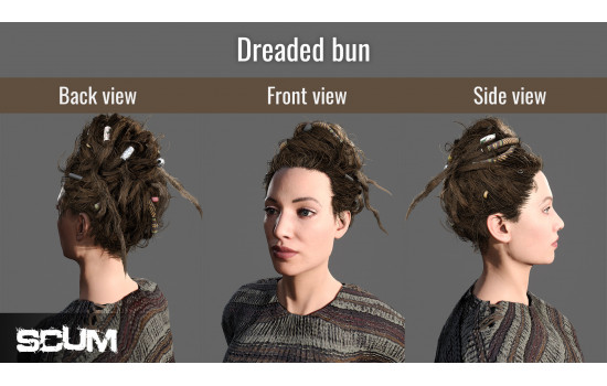 SCUM Female Hair Pack