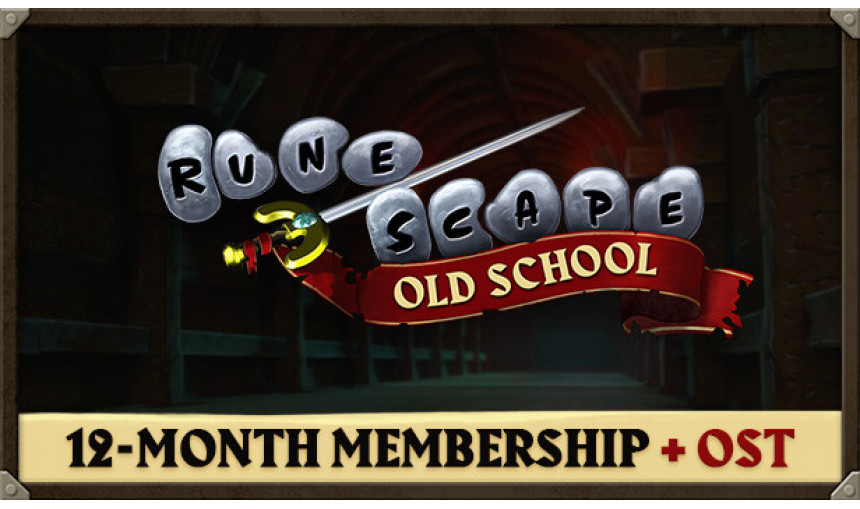 Old School RuneScape 12-Month Membership + OST Old School RuneScape 12-Month Membership + OST