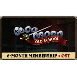 Old School RuneScape 6-Month Membership + OST