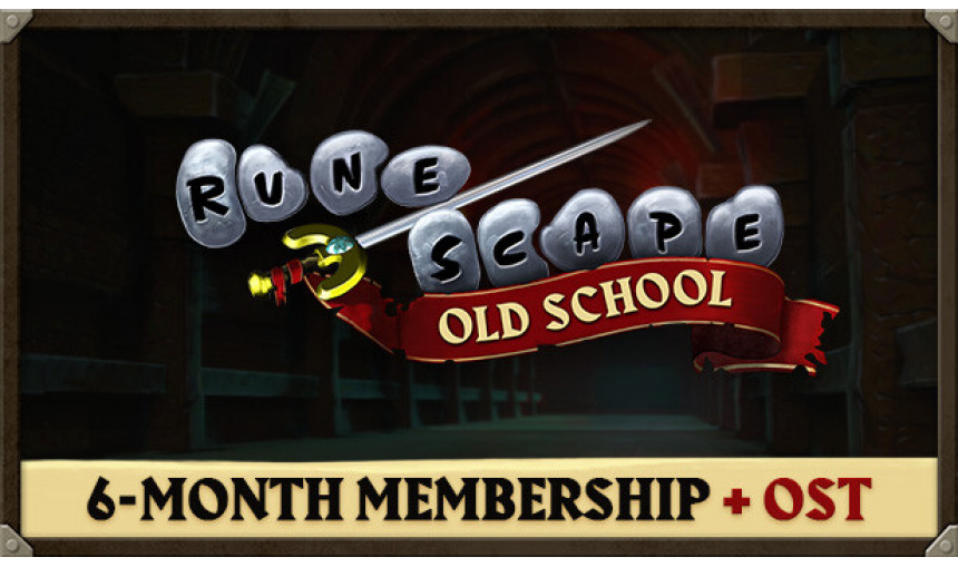 Old School RuneScape 6-Month Membership + OST Old School RuneScape 6-Month Membership + OST