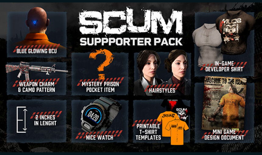 SCUM Supporter Pack