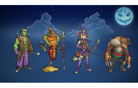 Across The Obelisk: Spooky night in Senenthia