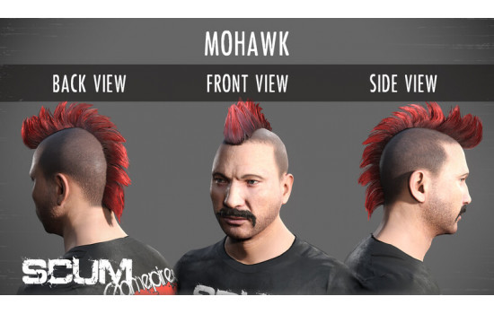 SCUM Male Hair Pack